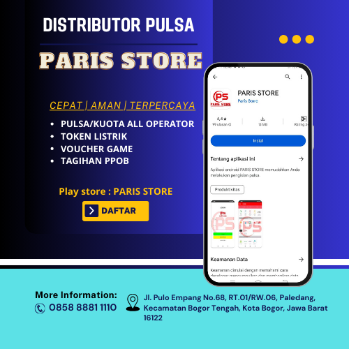 Distributor pulsa elektrik all operator harga grosir Kemang Kabupaten Bogor