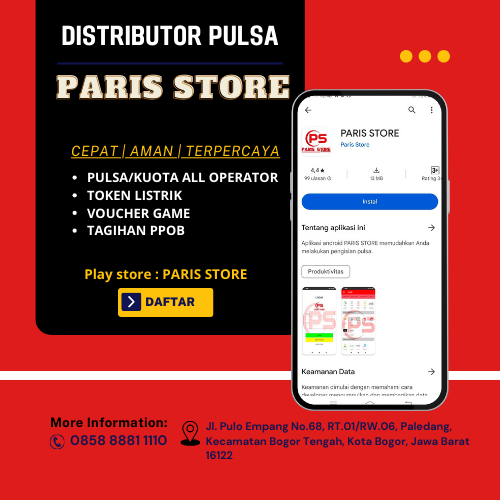 Distributor pulsa elektrik all operator harga grosir Cariu Kabupaten Bogor