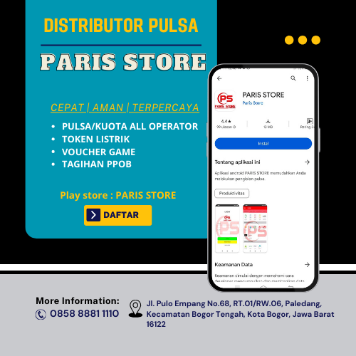 Distributor pulsa elektrik all operator harga grosir Cigombong Kabupaten Bogor